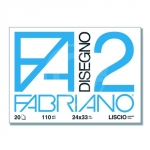 CARTELLA FABRIANO F2 24X33 20 FG.LISCIO