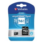 VERBATIM MICRO SD 16GB 44082 CLASS 10