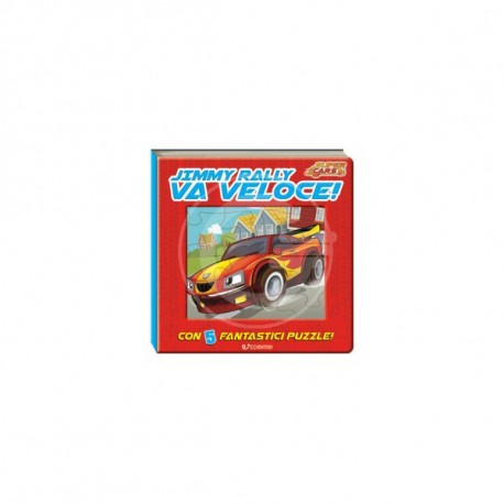 SUPER CARS LIBRO PUZZLE - JIMMY RALLY