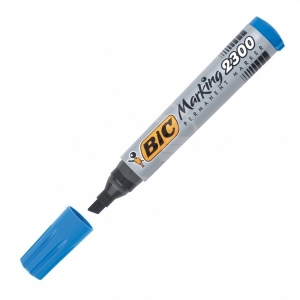 BIC PERMANENT MARKER BLU 2300