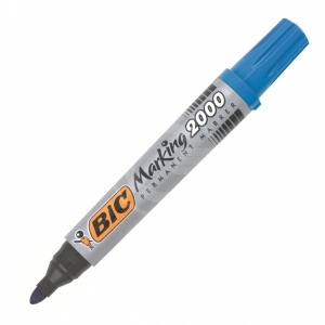 BIC PERMANENT MARKER BLU 2000