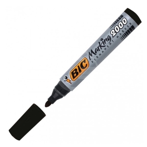 BIC PERMANENT MARKER NERO 2000