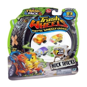 TRASH PACK  VEICOLI BLISTER 4 PZ