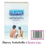 DUREX SETTEBELLO X6 CONF. DISTRIBUTORE