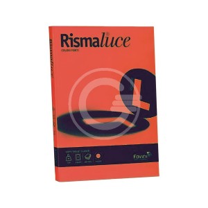 RISMA LUCE 90GR 100FG. A4 ROSSO SCAR.