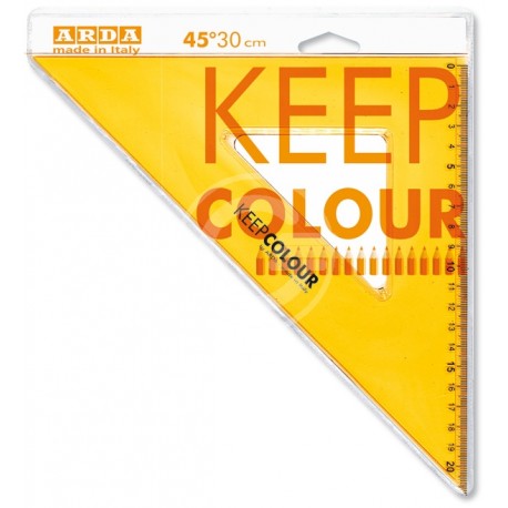 SQUADRA KEEP COLOUR ARDA FLUO 45° 30 CM