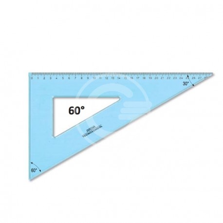 SQUADRA 60° 30CM TECNOSCHOOL SS