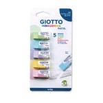 BLISTER 5 GOMME PASTEL HAPPY GIOTTO