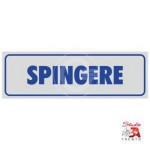 ETICHETTA SPINGERE