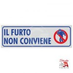 ETICHETTA IL FURTO NON CONVIENE