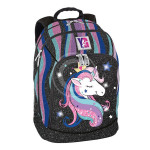 ZAINO DREAM CON LUCI - NERO UNICORN