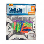 MOLLETTE FLUO ASS.15PZ. IN BUSTA BLISTER